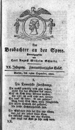 52. Stueck, 24. Dezember 1821