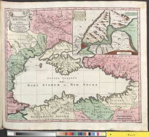 Nova Mappa Maris Nigri Et Freti Constantino-Politani