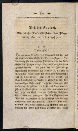 324-327, §. 77. Uebersicht.