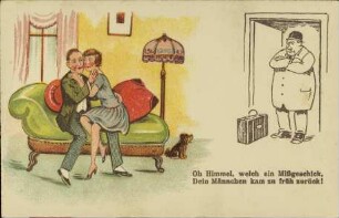 Oh Himmel, welch ein Mißgeschick, [...]