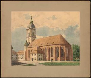 Domkirche St. Marien, Fürstenwalde/Spree Wiederherstellung: Perspektivische Ansicht