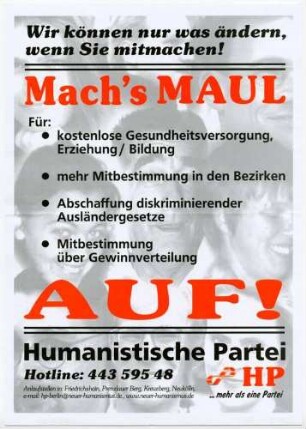 HP, Bundestagswahl 1998
