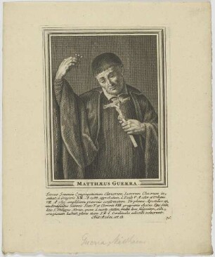 Bildnis des Matthaeus Guerra