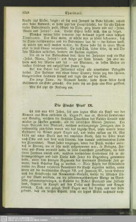 Die Fluche Pius IX.