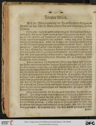 Fuenfter Absatz
