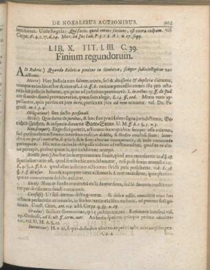 Tit. I. III. C. 39. Finium regundorum.