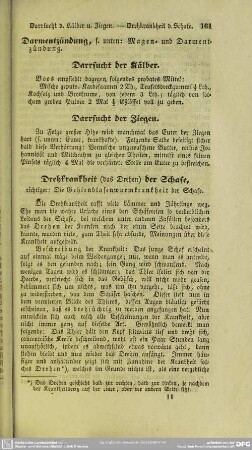 Darrsucht der Kälber