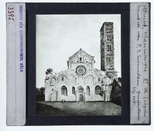Utrecht, Marienkirche (abgebrochen),Saenredam, Die Utrechter Marienkirche von Westen (Madrid TB 1979.27)