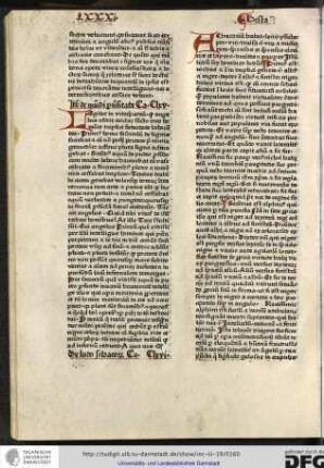 Capitulum Clxv