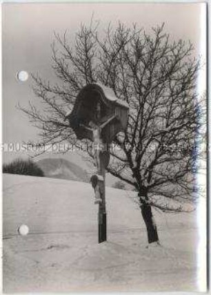 Winterlandschaft, Rottau (Kreis Traustein)
