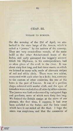 Chapter III: Voyage to Bukkur