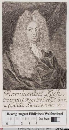 Bildnis Bernhard Zech (1716 von)
