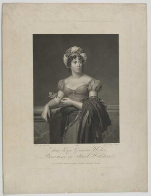 Bildnis der Anne Luise Germaine Necker de Staël-Holstein