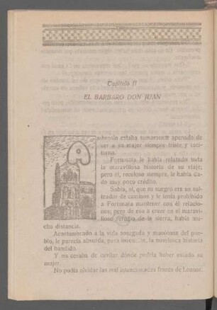 Capítulo II - El bárbaro Don Juan
