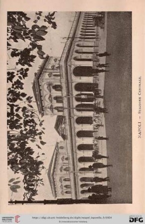 Napoli – Stazione Centrale. – Gare Centrale. – Central Station. – Centralbahnhof.