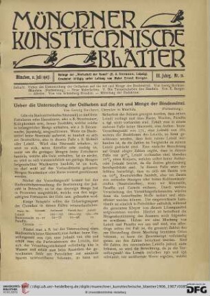 3: Ueber die Untersuchung der Oelfarben auf die Art und Menge der Bindemittel, [2]