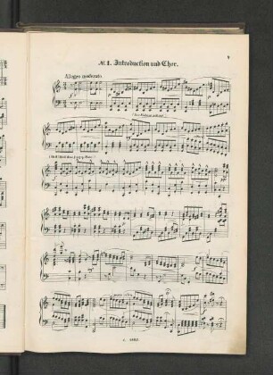 No. 1. Introduction und Chor.