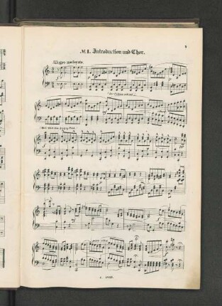 No. 1. Introduction und Chor.