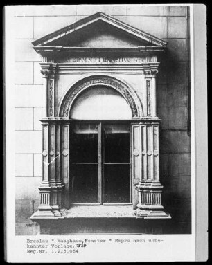 Waaghaus Fenster