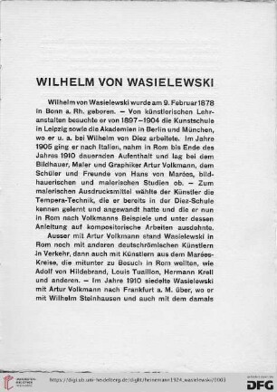 Wilhelm von Wasielewski
