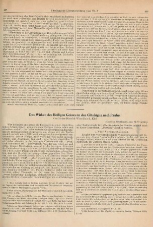 457-470 Das Wirken des Heiligen Geistes in den Gläubigen nach Paulus
