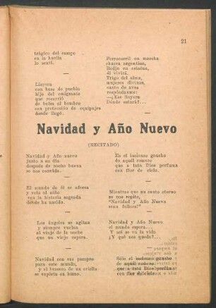Navidad y Año Nuevo