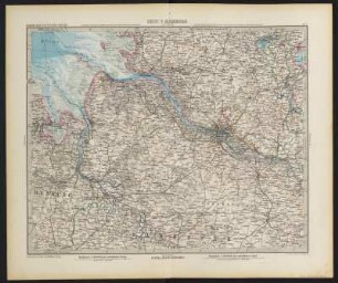Sekt. 7: Hamburg, 1892 : Sect. 7 : Hamburg / Gez. von H. Kehnert, C. Scherrer u. O. Koffmahn, gestochen von F. Stiebritz u. A. Herrmann. - Rev. - Gotha : Perthes , 1892. - 1 Kt.