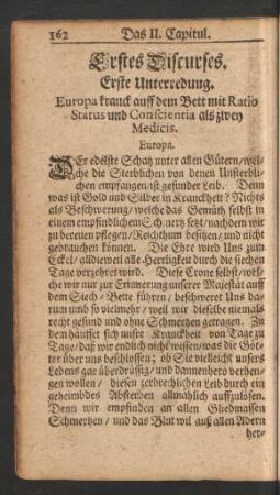 Erstes Discurses. Erste - Siebende Unterredung.