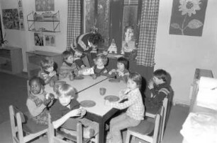 Ausgelastete Aufnahmekapazität in den Karlsruher Kindertagesstätten und Kindertagesheimen