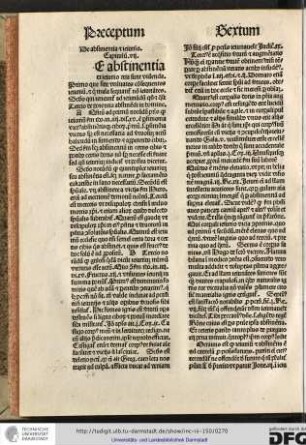 De abstinentia et ieiunio. Capitulum vii