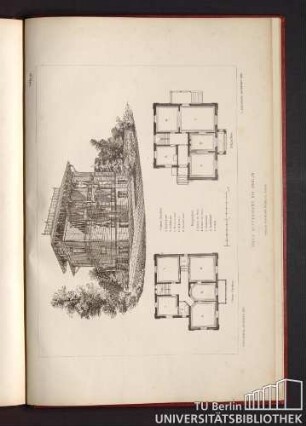 Tafel 44. Villa Auffermann bei Berlin