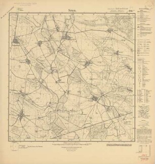 2146 (alte Nr.: 763) Krien, Meßtischblatt (4cm - Karte)