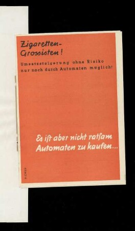 Zigaretten-Automaten
