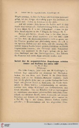 1: Bericht über die vorgeschichtlichen Ausgrabungen zwischen Ammer- und Staffelsee des Jahres 1887, [3]