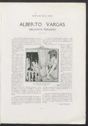 Alberto Vargas : Dibujante peruano