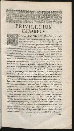 Privilegium Caesareum