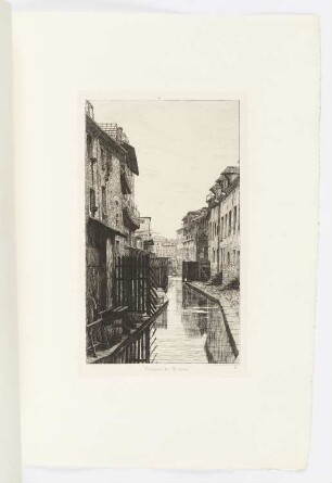 Rivière de Bièvre, Blatt 4 der Folge "Paris intime"