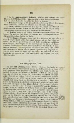 § 66. Die Kreuzzüge (1096-1291)