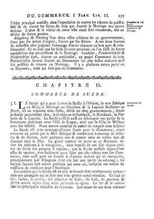 Chapitre II. Commerce De Suede