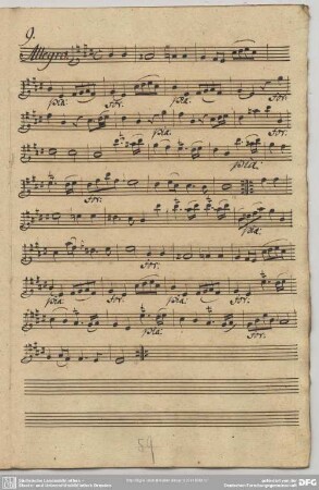 9. Allegro, E-Dur