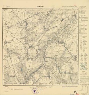 2060 (alte Nr.: 691) Ramelow, Meßtischblatt (4cm - Karte)