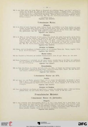 Französische Meister (Nr. 939-942)