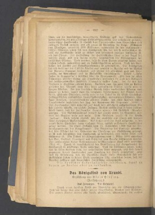 Das Königskind von Urundi