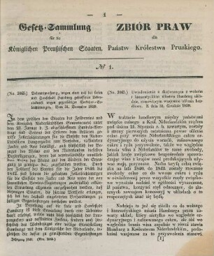 16. Januar-7. Dezember = No. 1-23