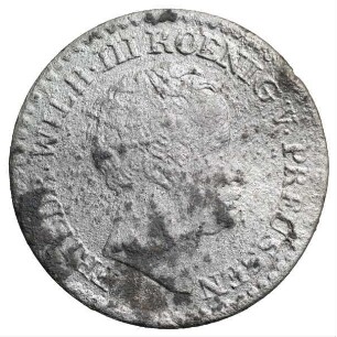 Fundmünze, 1 Silbergroschen, 1821