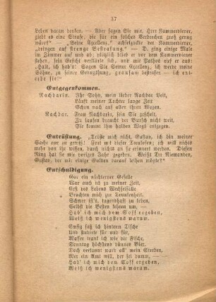 Entgegenkommen.