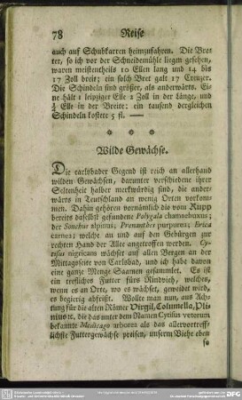Wilde Gewächse