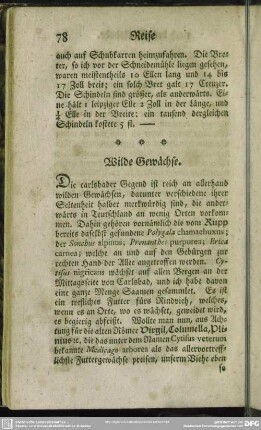 Wilde Gewächse