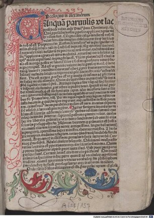 Doctrinale : P. 1. Mit Glossa notabilis von Gerardus de Zutphania