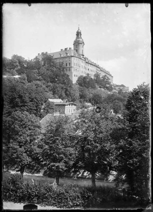 Rudolstadt. Blick zum Schloss Heidecksburg